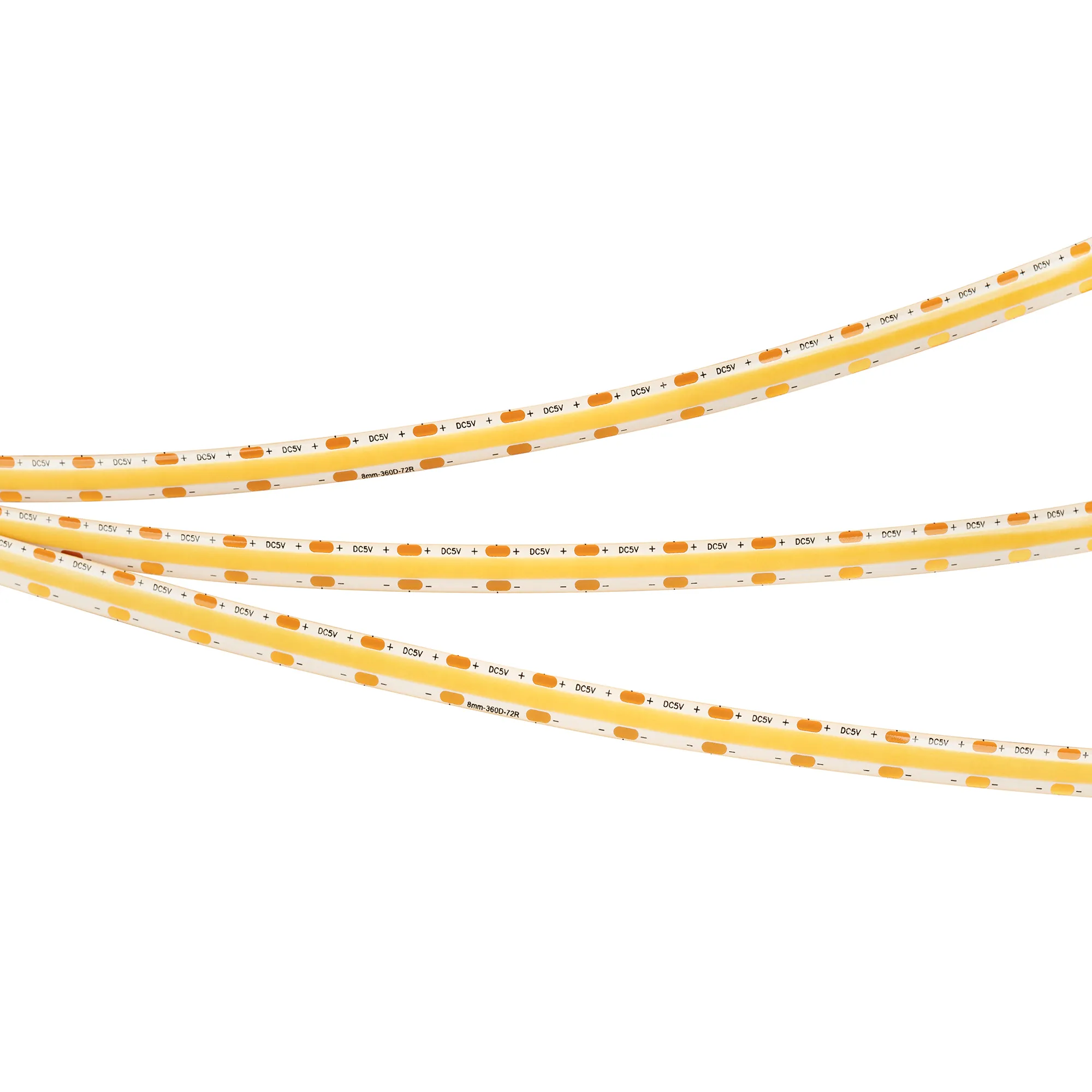 Светодиодная лента герметичная Arlight COB-SE-X360-8mm Warm2700 5 Вт/м 5M