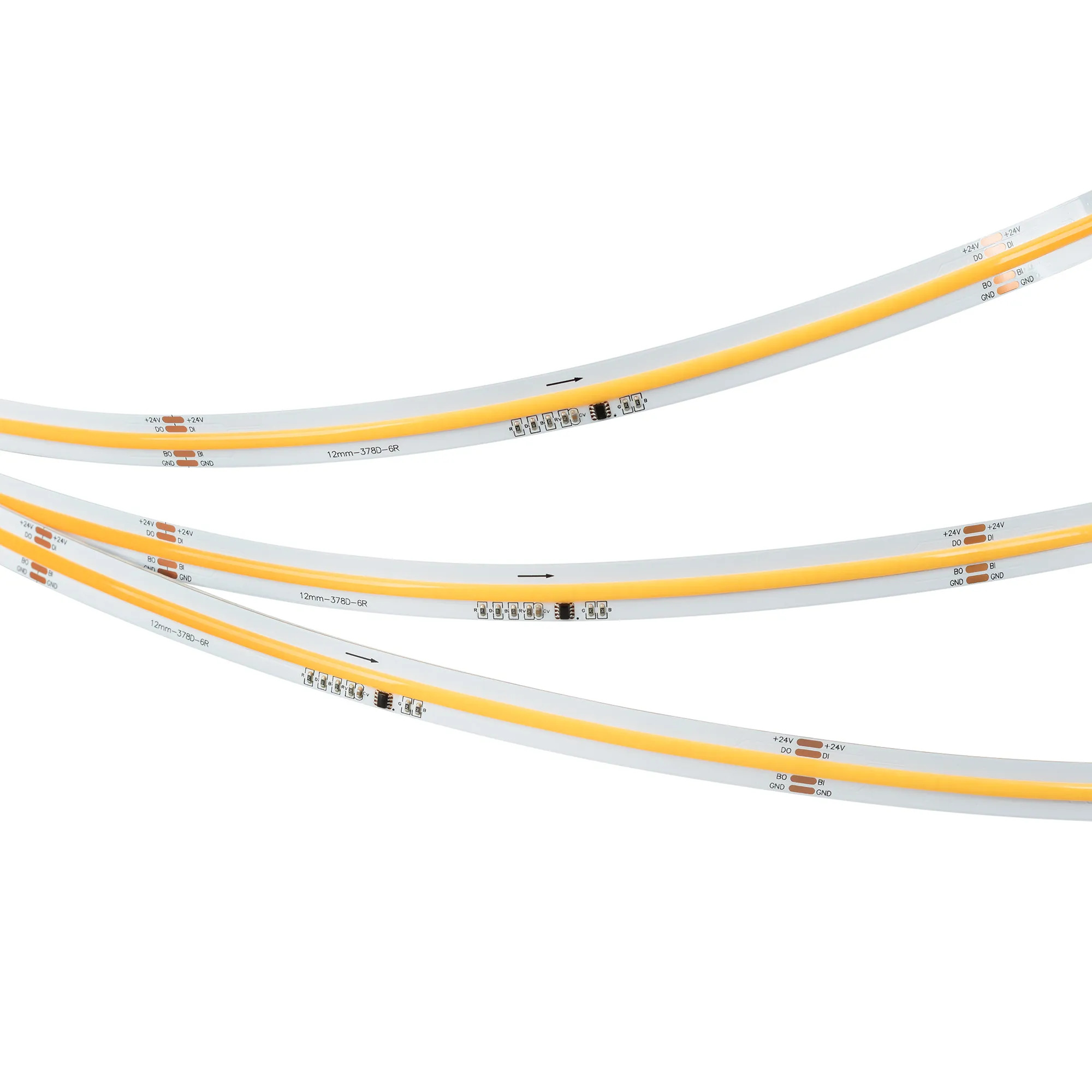 Светодиодная лента герметичная Arlight COB-PS-X400-7mm Warm2700 7,2 Вт/м 5M