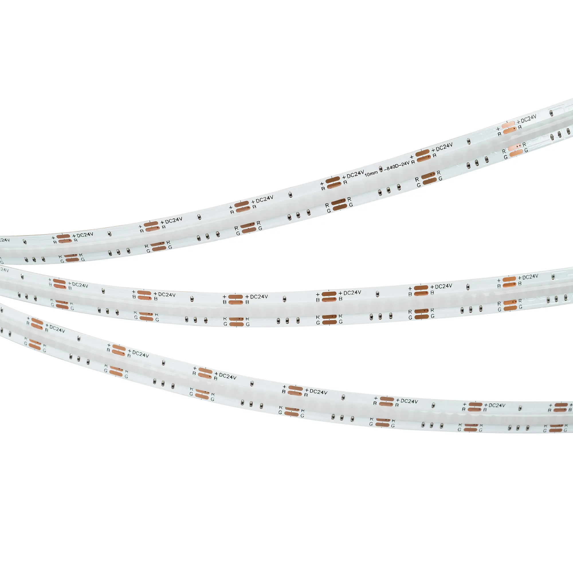 Светодиодная лента Arlight COB-X840-10mm RGB 16 Вт/м 5М