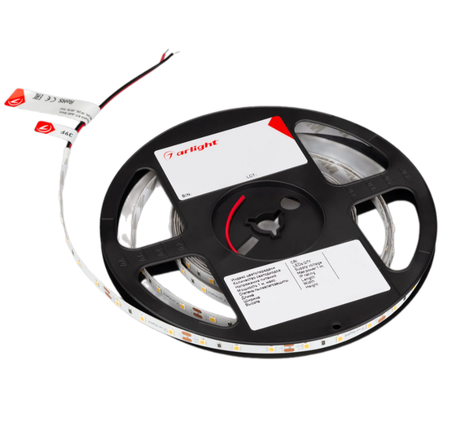Светодиодная лента Arlight 4,8W/m 60LED/m 2835SMD теплый белый 5M заказать со складов по всей России