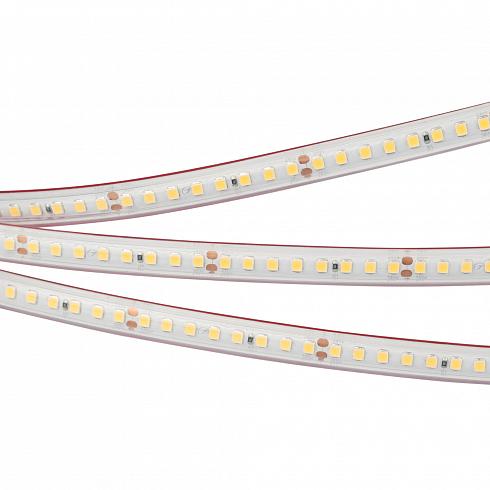 Светодиодная лента Arlight RTW 2-5000PS 24V Warm2700 2x (2835, 160 LED/m, LUX) (12 Вт/м, IP67)