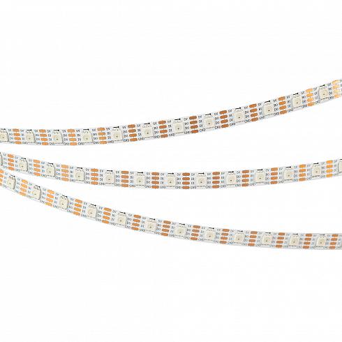 Светодиодная лента Arlight 12W/m 60Led/m 5060SMD разноцветная 5M SPI-B60-10mm 5V RGB-PX1-BPT 037855