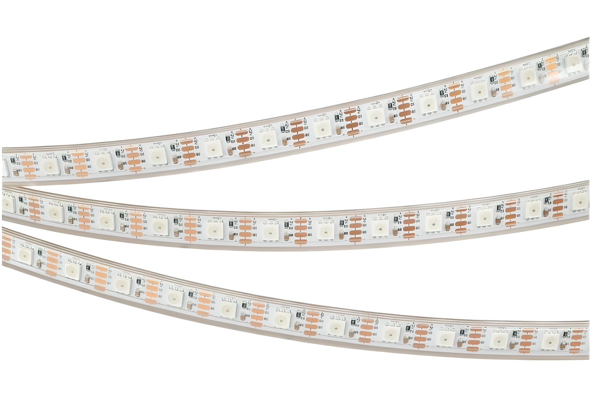 Светодиодная влагозащищенная лента Arlight SPI-P-B30-12mm RGB-PX3 7,2 Вт/м 5M