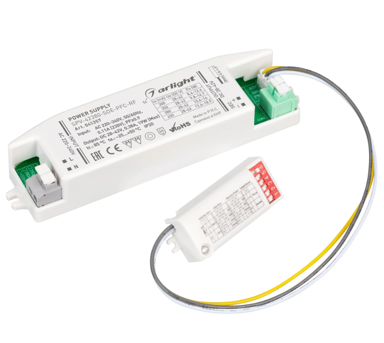 Блок питания Arlight SPV-42380-SDE-PFC купить с доставкой по РФ