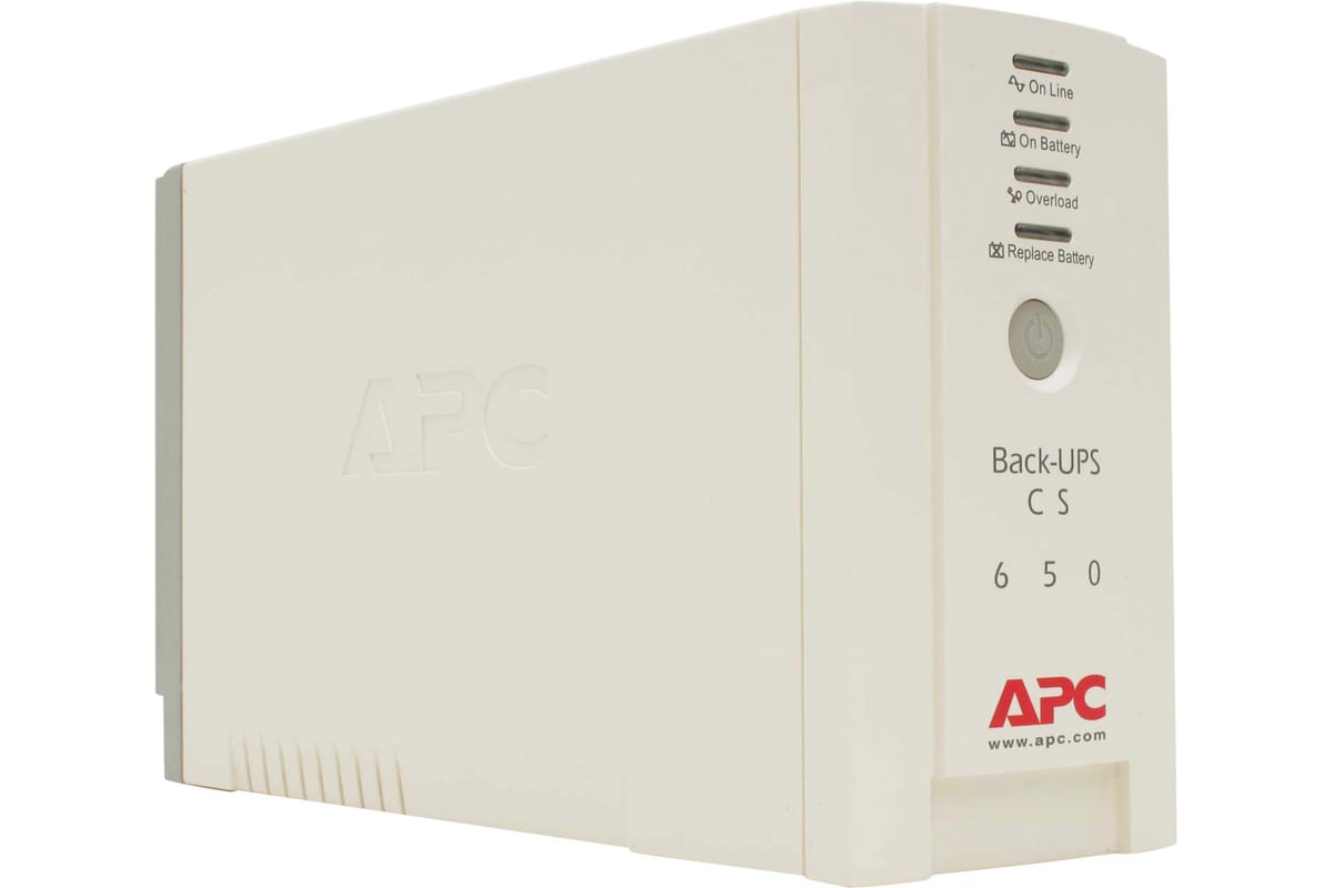 Источник бесперебойного питания APC Back UPS BK650EI 0.65 кВА 400 Вт купить с доставкой по РФ