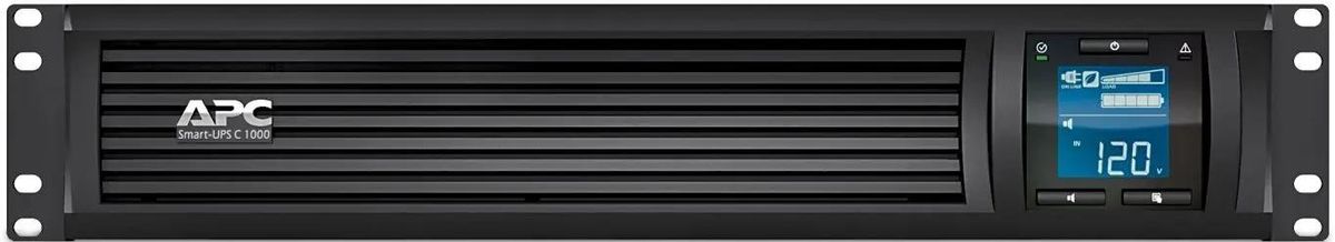 Источник бесперебойного питания APC Smart UPS SMC1000I-2U 1 кВА 600 Вт