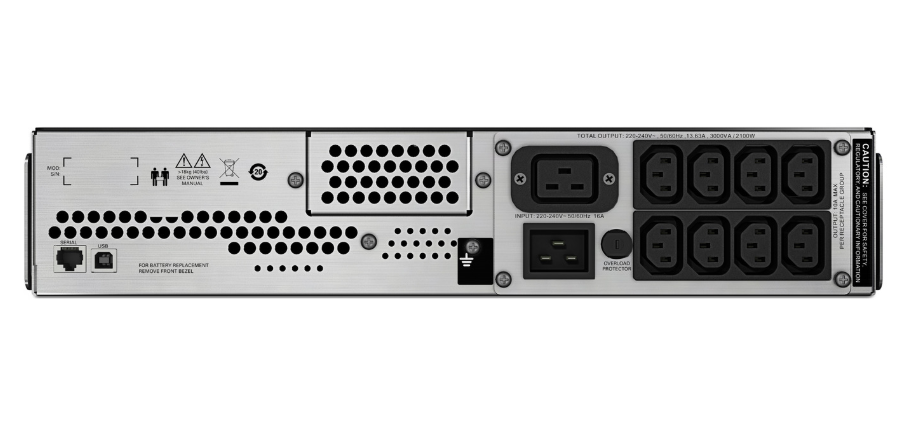 Источник бесперебойного питания APC Smart UPS SMC3000RMI2U 3 кВА 2100 Вт заказать со складов по всей России