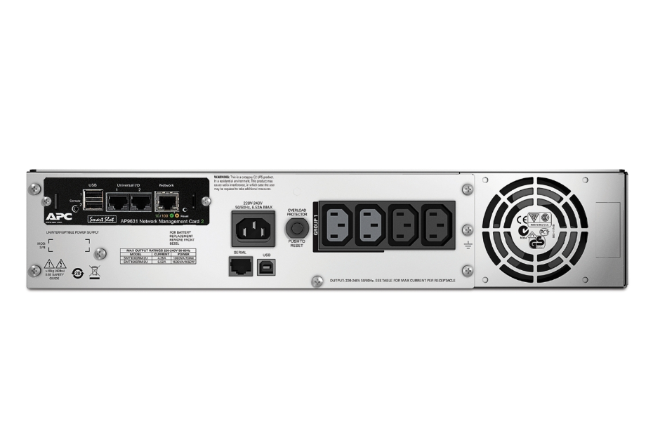 Источник бесперебойного питания APC Smart UPS SMT1500RMI2UNC 1.5 кВА 1000 Вт заказать со складов по всей России