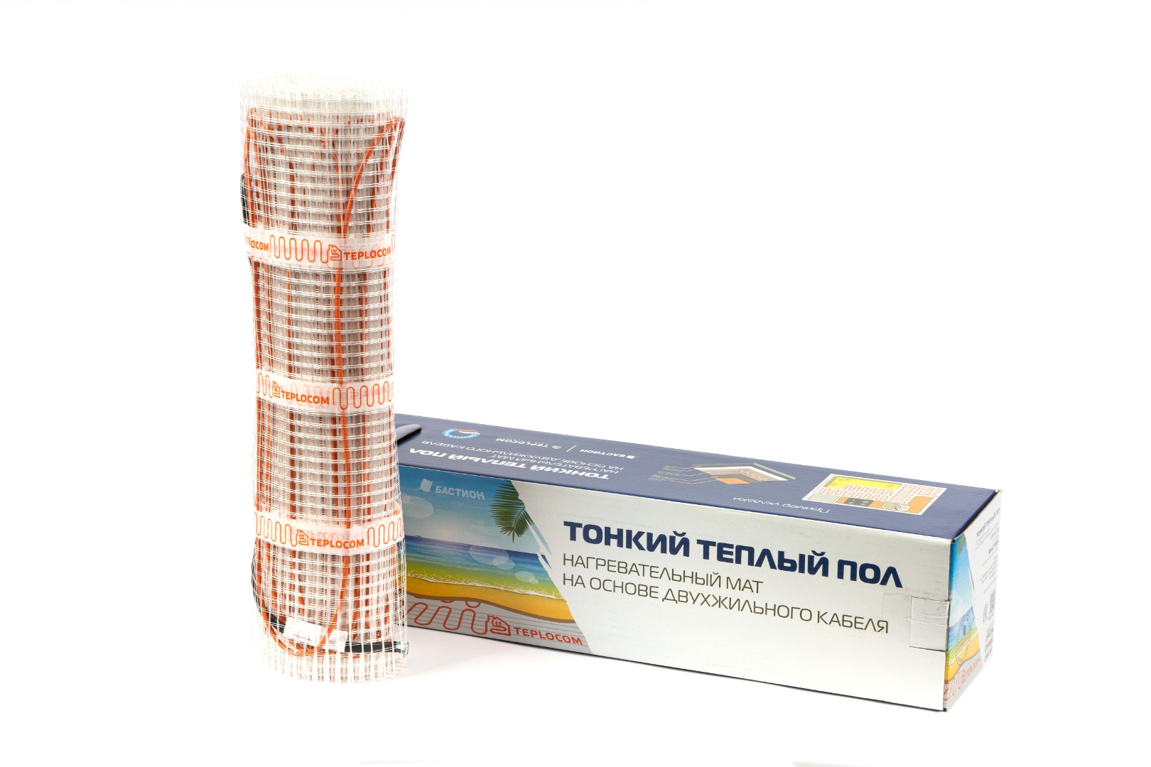 Маты нагревательные Бастион Teplocom МНД-0,5 - 80 Вт