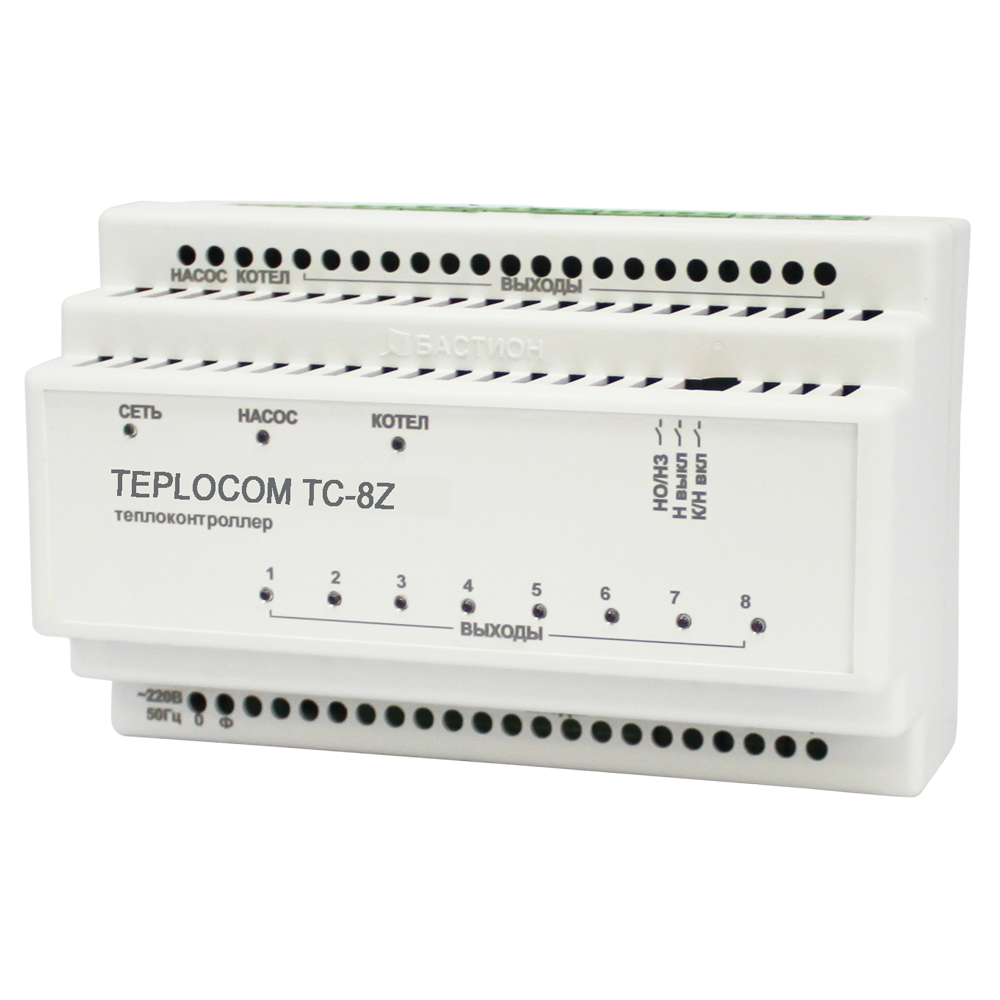 Теплоконтроллер Бастион TEPLOCOM TC-8Z