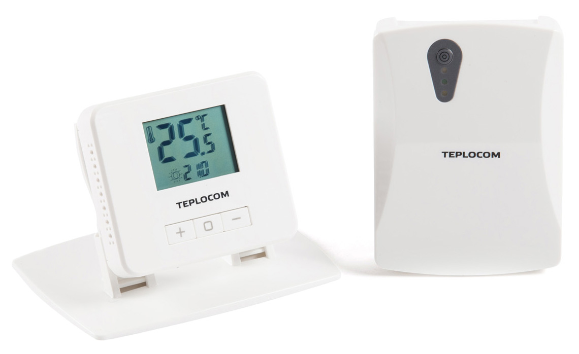 Термостат комнатный Бастион Teplocom TS-2AA/3A-RF