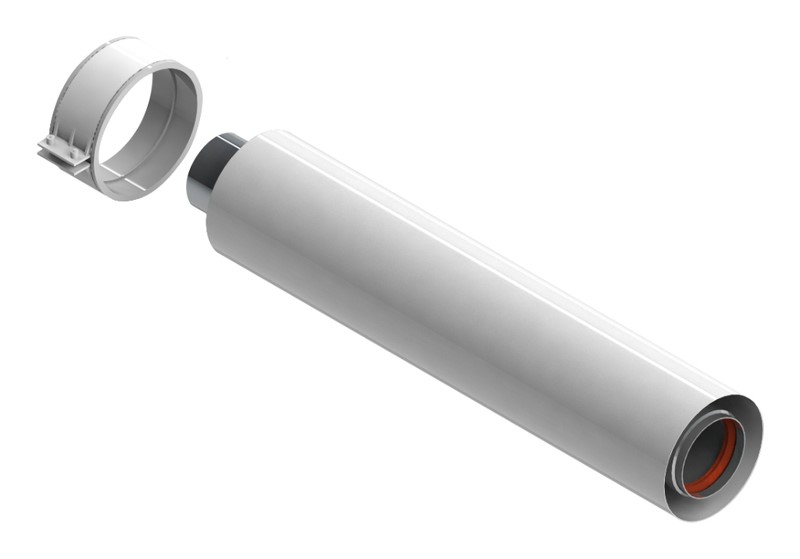 Удлинитель дымохода DN60/100 x L0,5м Baxi