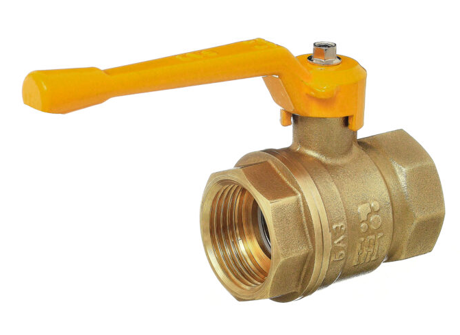 Кран шаровой Баз 11Б27п Dn15 Pn40 газ вр/вр рычаг, серия Standart