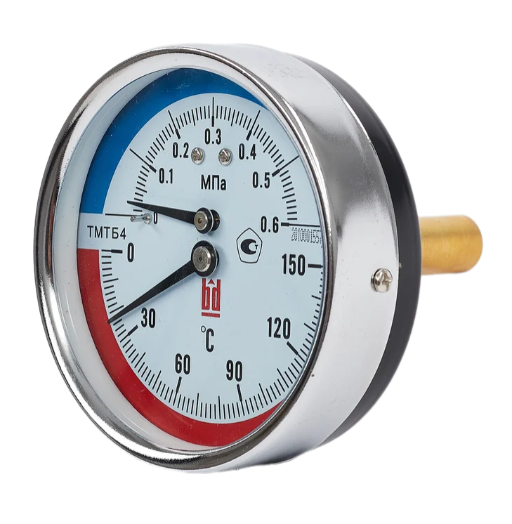 Термоманометр BD ТМТБ 41Т (0-150С) (0-0,6)МПа кл.2,5 G1/2