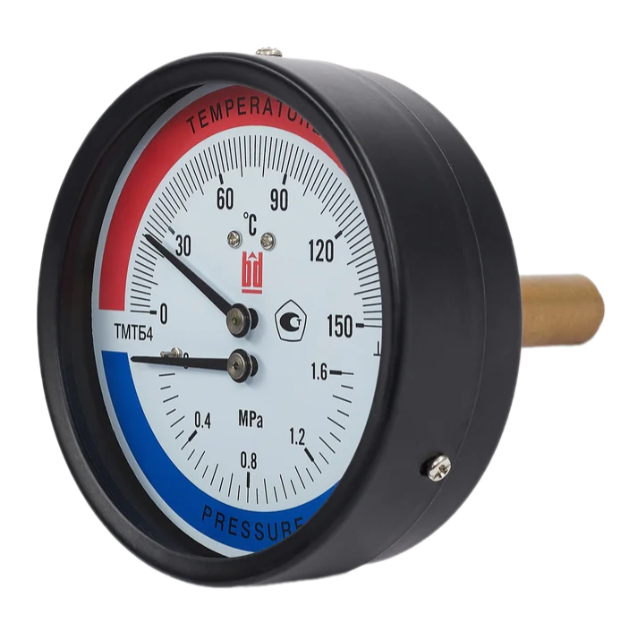 Термоманометр BD ТМТБ 41Т (0-150С) (0-1,6)МПа кл.2,5 G1/2