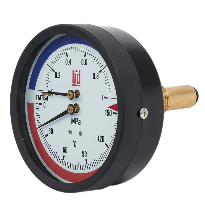 Термоманометр BD ТМТБ 41Т (0-150С) (0-1)МПа кл.2,5 G1/2