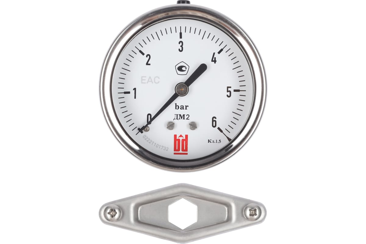 Манометр BD ДМ 2 063 ТС (0-6) бар, кл.1,5, G1/4