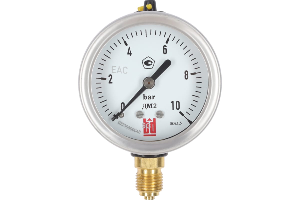 Манометр BD ДМ 2 063 Р (0-10) бар, кл.1,5 G1/4 DIN CASE