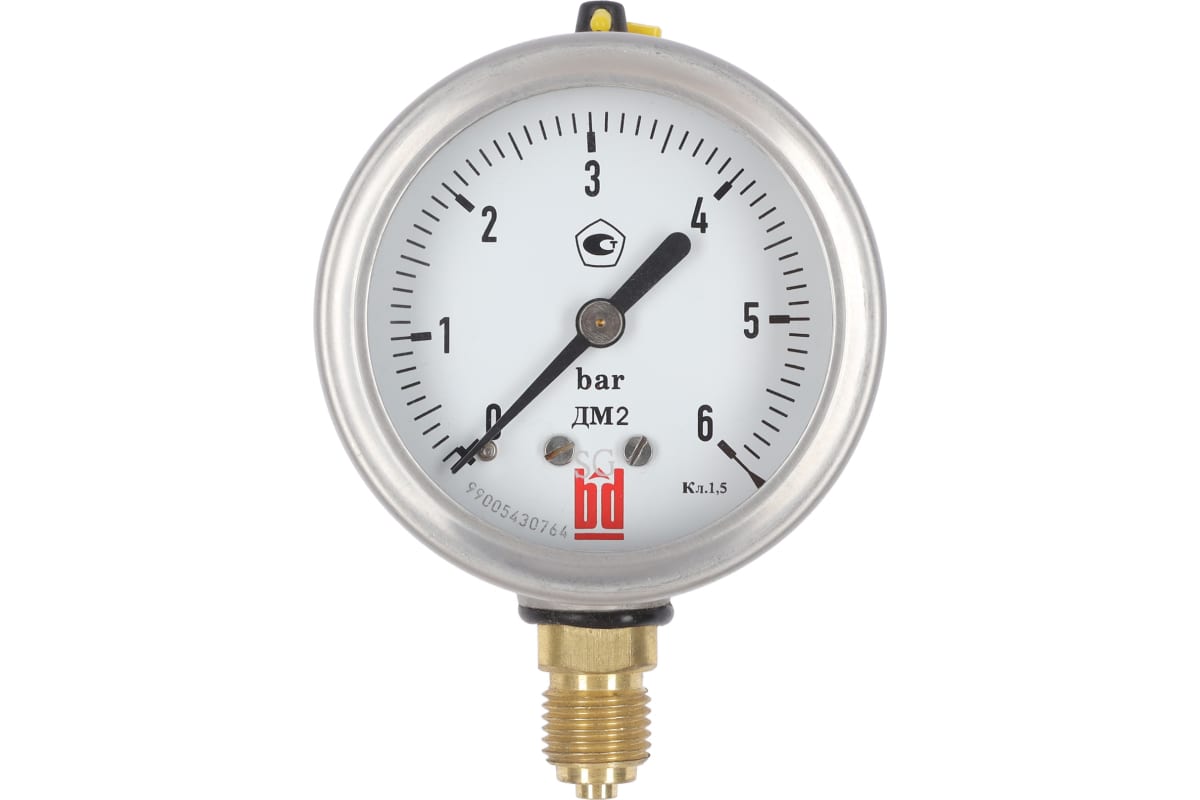Манометр BD ДМ 2 063 Р (0-6) бар кл.1,5 G1/4 DIN CASE