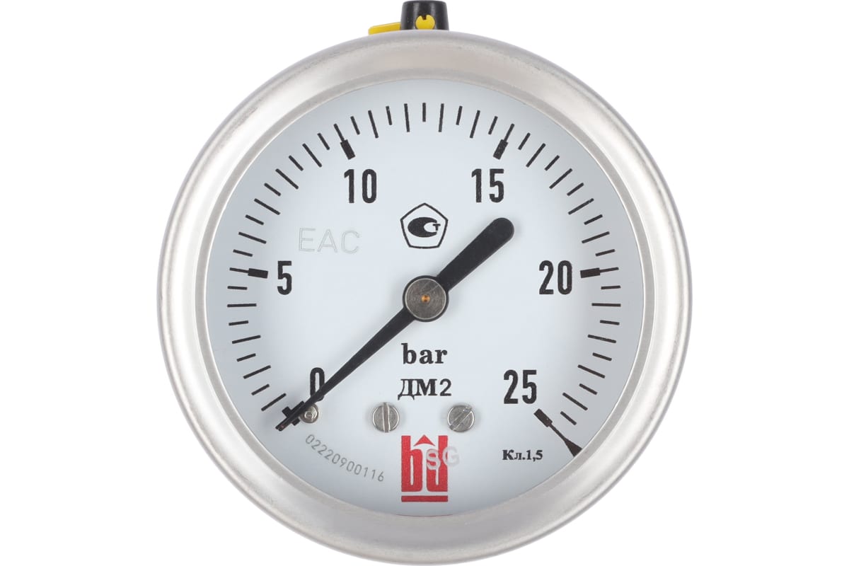 Манометр BD ДМ 2 063 Т (0-25) бар кл.1,5 G1/4 DIN CASE
