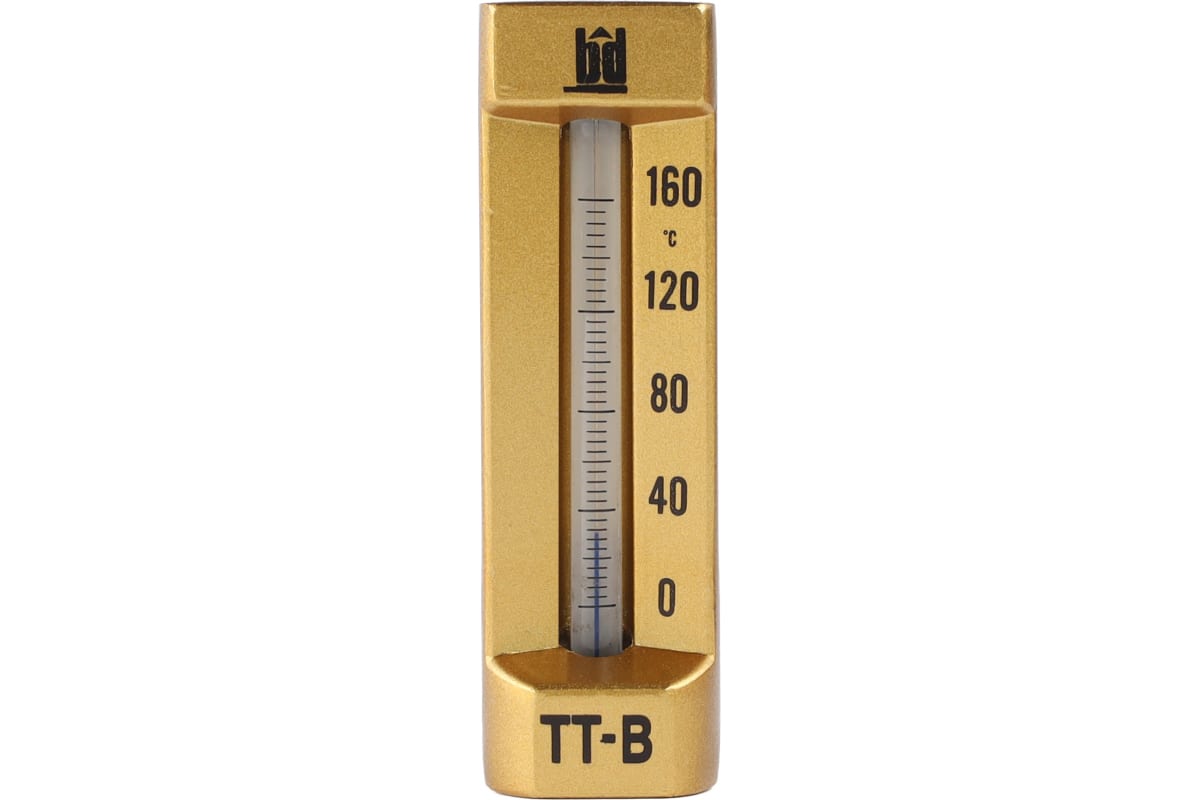 Термометр стеклянный прямой BD ТТ В БД 110/50, У11 (0-160C) G1/2