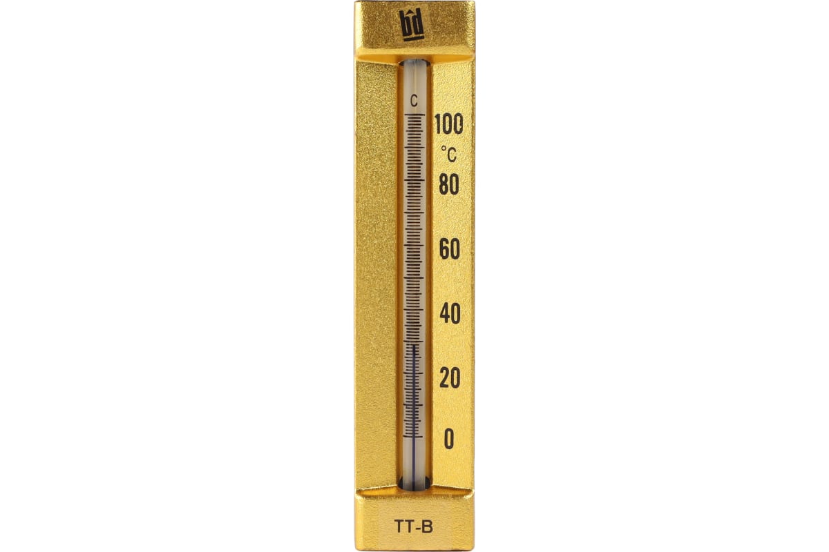 Термометр стеклянный прямой BD ТТ В БД 150/100, У11 (0-100C) G1/2