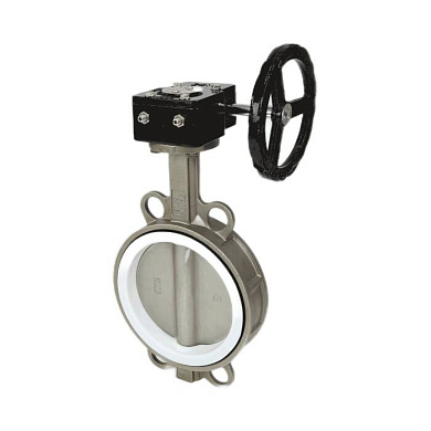 Затвор поворот нерж PTFE Ду150 Ру16 ред д/нерж Benarmo