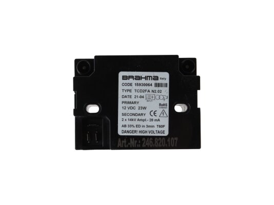 Трансформатор Brahma TCD2FA 12VDC 15930064 купить с доставкой по РФ