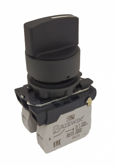 Переключатель Briswik КПЕ 4520 -Р черный IP54 УХЛ2 10А 2но+0нз