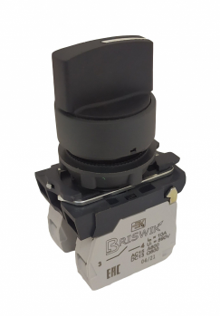 Переключатель Briswik КПЕ 4620 -Р черный IP65 УХЛ2 10А 2но+0нз