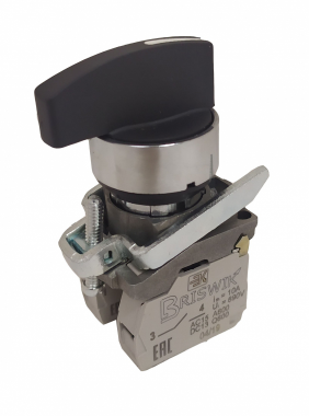 Переключатель Briswik КПЕ 4522 -ДС черный IP54 УХЛ2 10А 2но+2нз