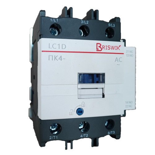Контактор Briswik ПК4-0951148LC1D 95А 48V/AC 1НО/1НЗ
