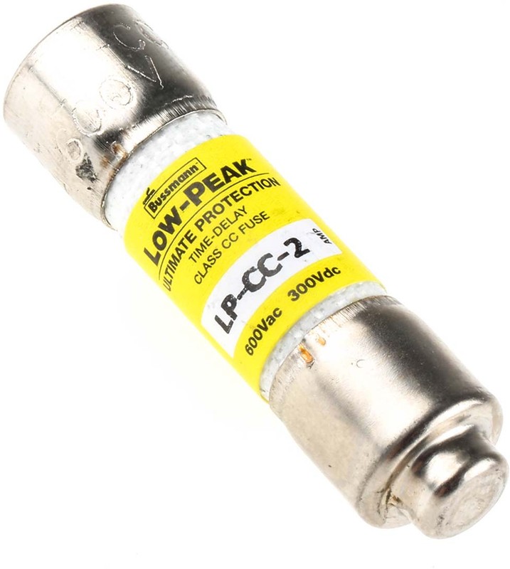 Предохранитель LOW PEAK 600 В АС/300 В DC, TIME DELAY класс CC