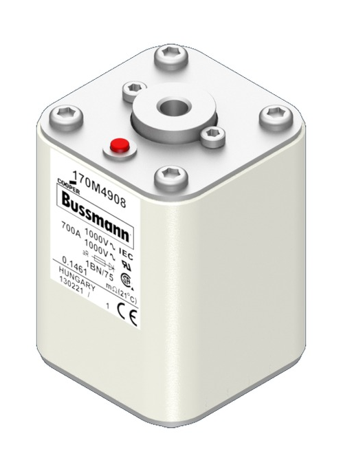 Быстродействующий предохранитель COOPER BUSSMANN, 1000V 700.0A, AR
