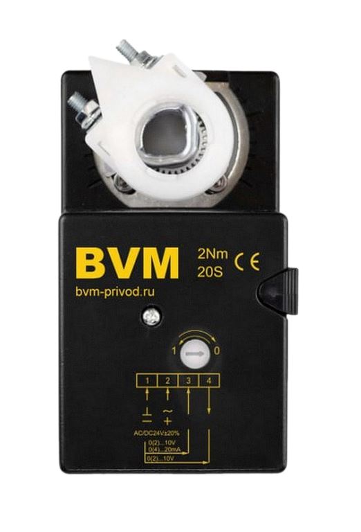 Электропривод для воздушных заслонок BVM TM24-2