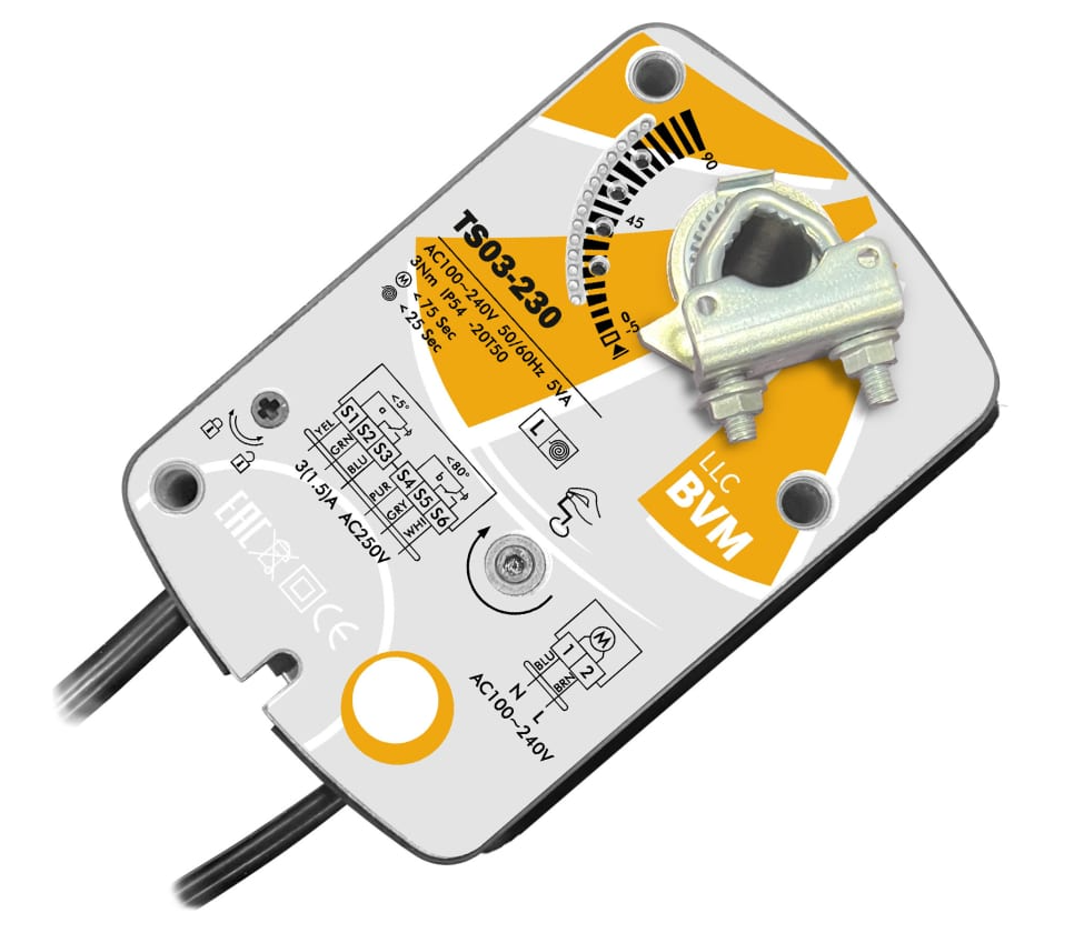 Электропривод BVM TS03-230