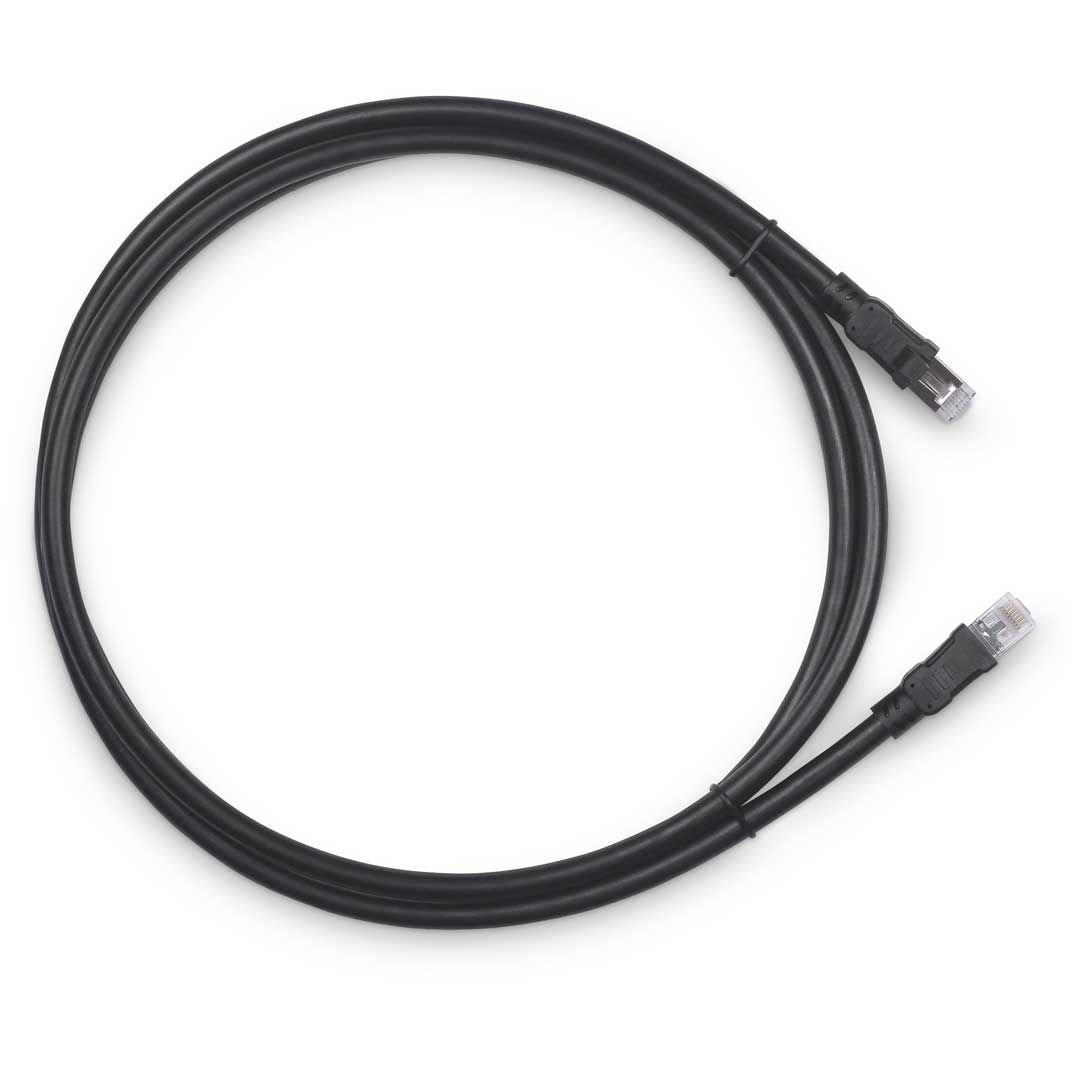 Патч-корд Rj-45 Cabeus PC-ARM-FTP-RJ45-Cat.6a-0.5m-PE кат.6а 0.5 метра черный