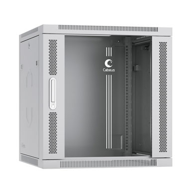 Шкаф телекоммуникационный настенный 19" 12U Cabeus SH-05F-12U60/45-R