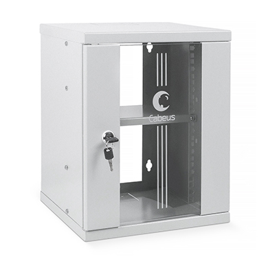 Шкаф телекоммуникационный настенный 10" 8U Cabeus WSC-8U