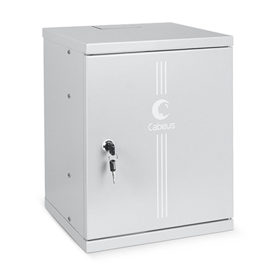 Шкаф телекоммуникационный настенный 10" 8U Cabeus WSC-8Um