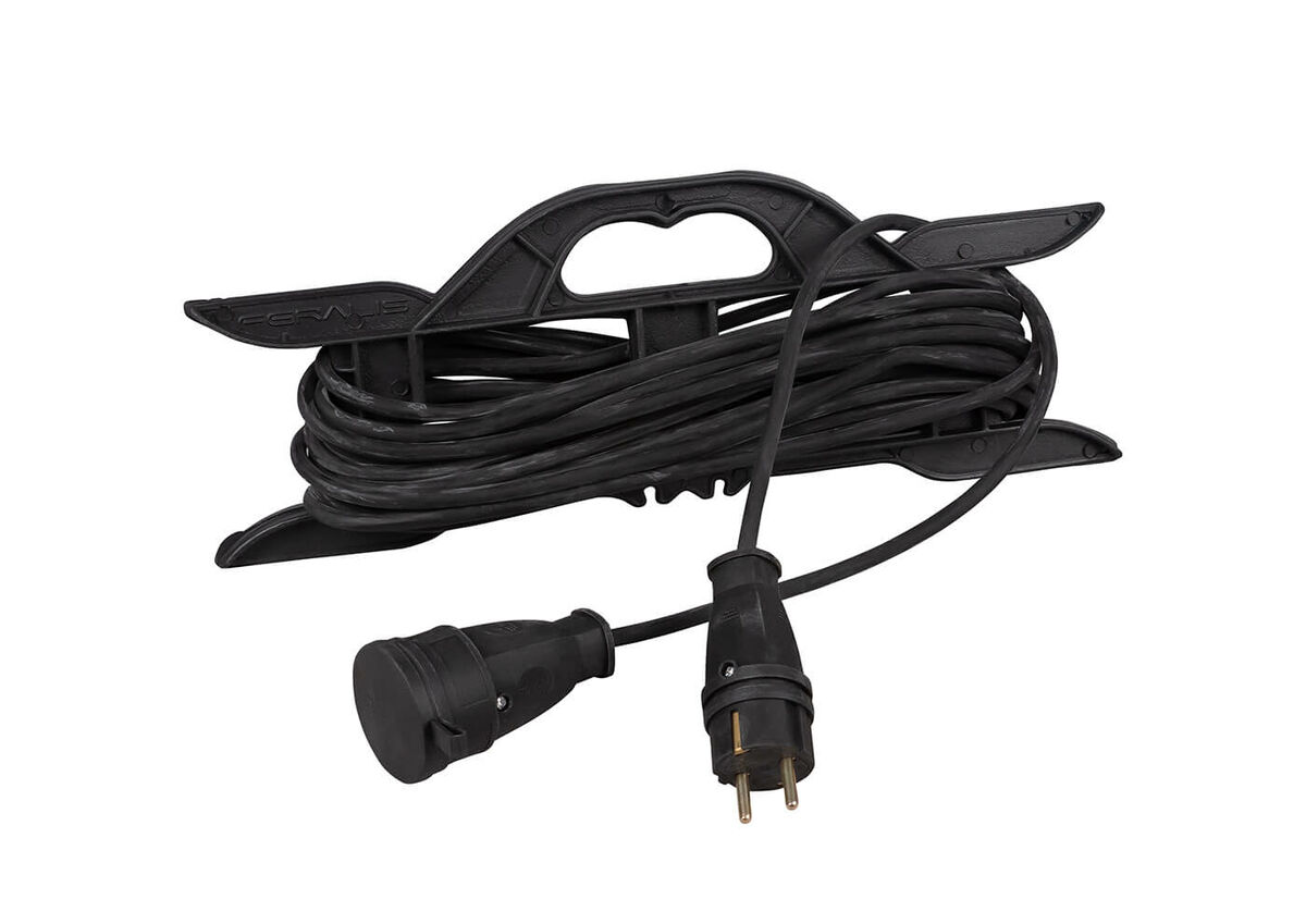 Удлинитель Cabeus EC-F-3.5-FR-G-10-IP44 силовой КГ 3500 Вт на рамке 10м (c/з)