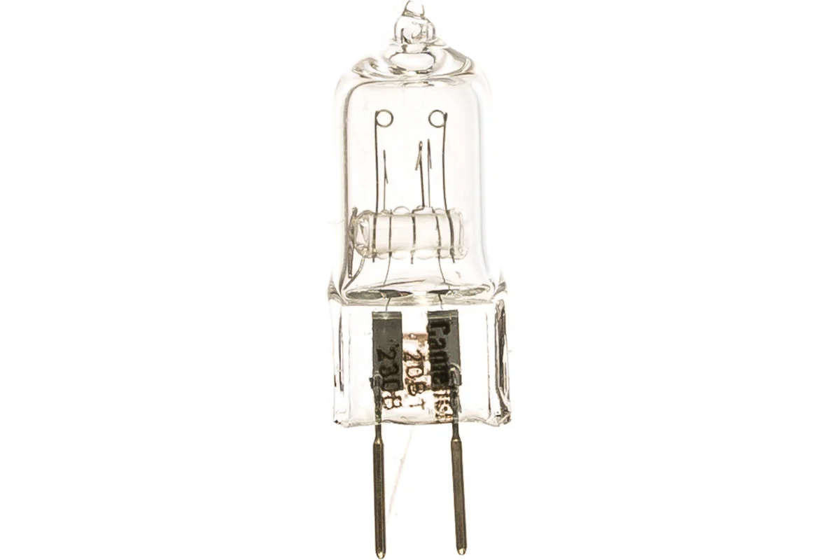 Лампа галогенная Camelion JD 20W g6,35 220V без рефлектора 6720