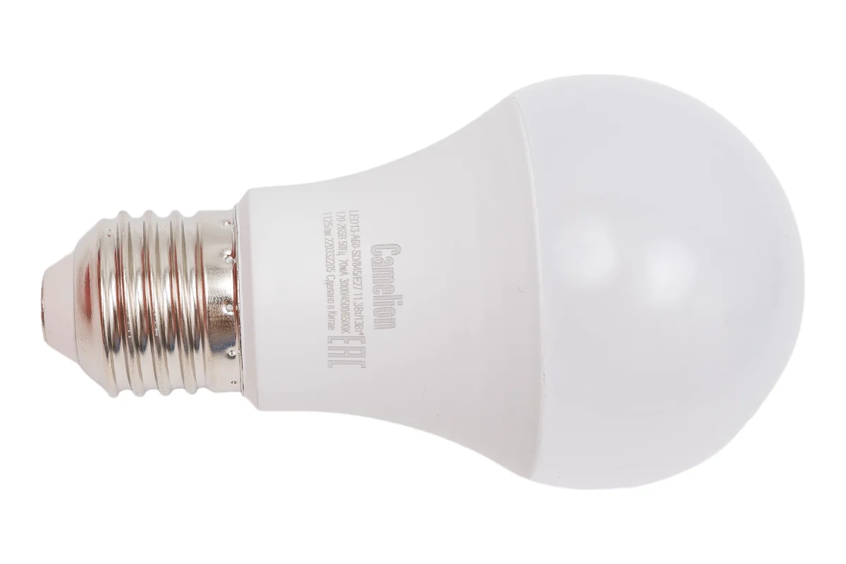 Лампа светодиодная Camelion LED13-A60-SD/E27 с изменением цветовой температуры 13Вт 220В 14747 заказать со складов по всей России