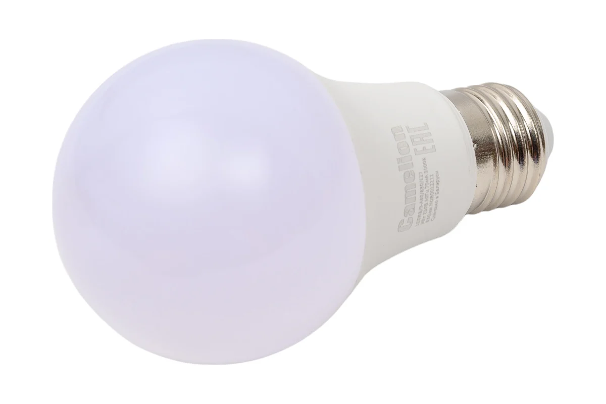 Лампа светодиодная Camelion LEDRB/9-A60/830/E27 9Вт 220В, LED-M A60 9W 3000K E27) 15065 заказать со складов по всей России