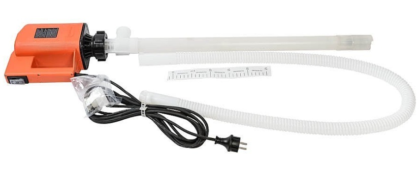 Бочковый насос Cheonsu DR-FLH-07-U5B с электродвигателем