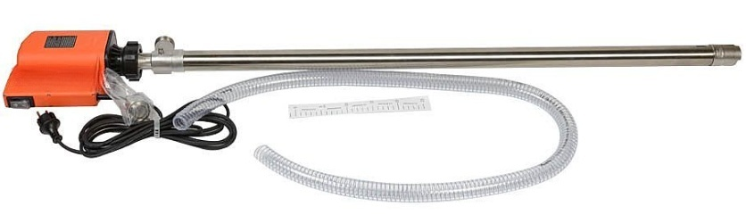 Бочковый насос Cheonsu DR-SHS-12-U4A с электродвигателем