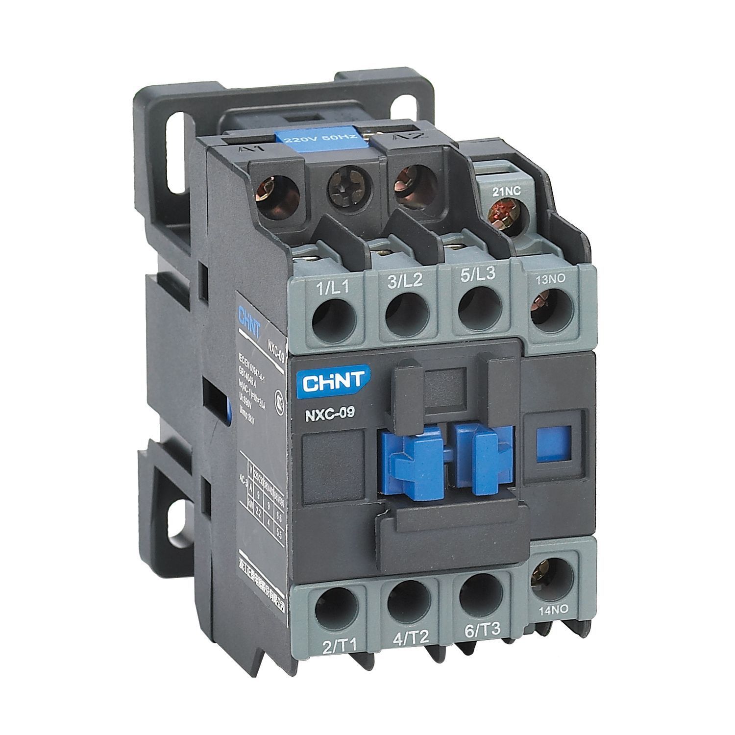 Контактор CHINT NXC-09 9А кат. 380В AC 1НО+1НЗ AC-3 (R)