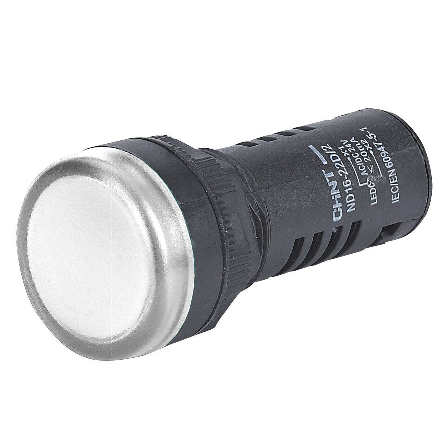 Индикатор CHINT ND16-22D/2 белый AC/DC 230В (R)