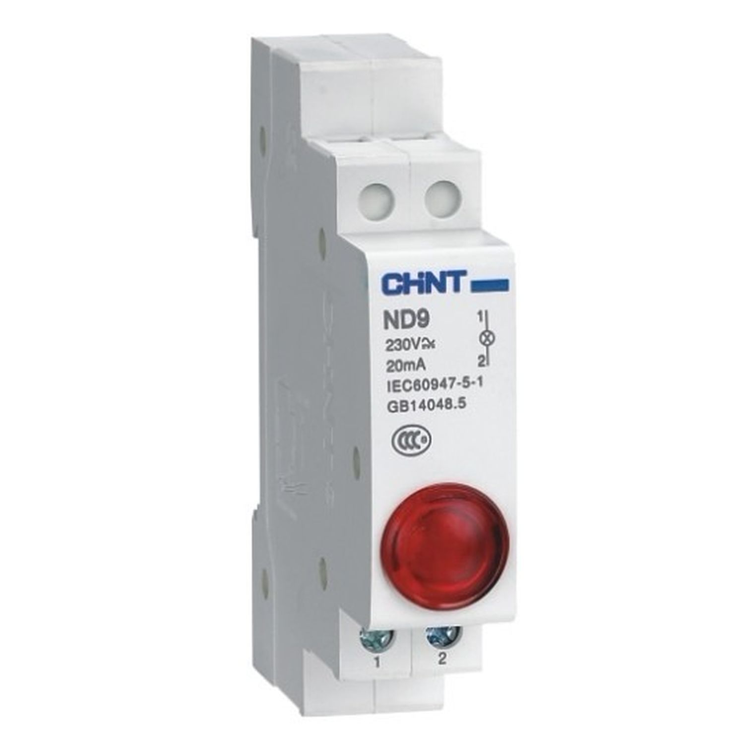 Индикатор CHINT ND9-1/r красный AC/DC230В (LED) 594113