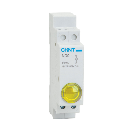 Индикатор CHINT ND9-1/y AC/DC 230В (LED) (R) желтый 594118